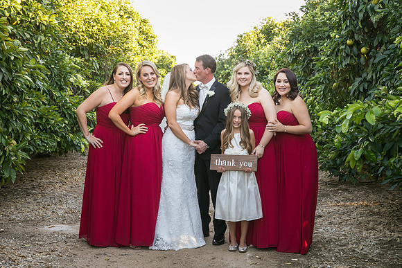 Beautiful wedding at Wiens Family Cellars Temecula Winery - Sarah & Shawn