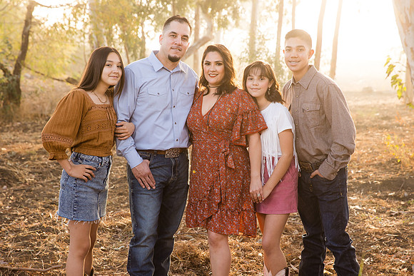 Three generations family photo in Riverside, California, Mariana's Family-112