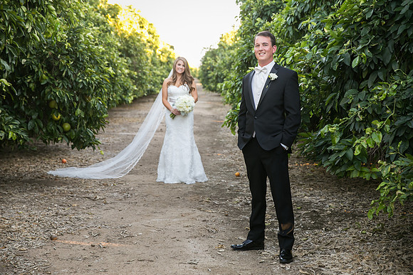 Beautiful wedding at Wiens Family Cellars Temecula Winery - Sarah & Shawn