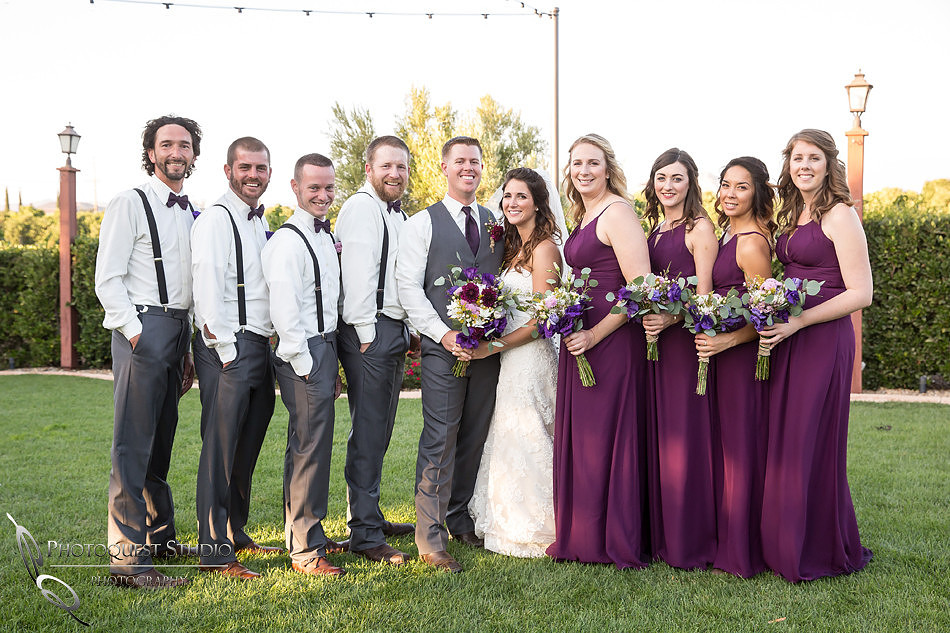 Wedding Photo at Temecula Winery, Wiens Family Cellars by Temecula Wedding Photographer, Amanda and Jonathon