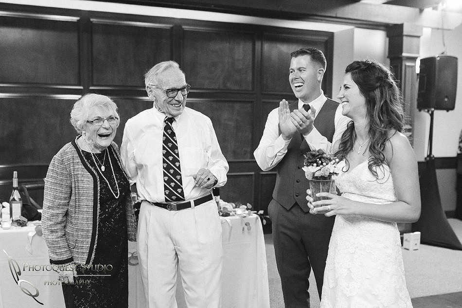 newlywedge and many many years married couple