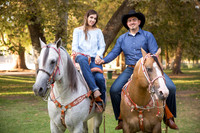 Wedding Photographer in Temecula, Engagement Photo with beautiful Couple and Horses in Riverside, California - Mayra and Juan