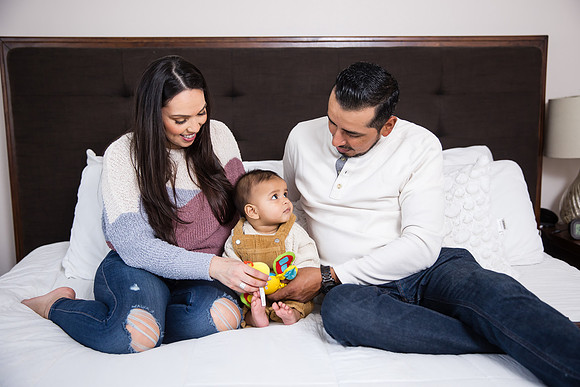 Three generations family photo in Riverside, California, Mariana's Family-25