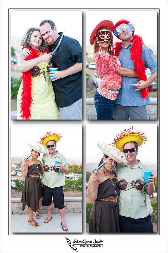 Temecula Wedding Photobooth at DIY Backyard wedding in Escondido, San Diego by Temecula Wedding Photographer of PhotoQuest Studio | Photography - Locate in Menifee and serving both N&S California - 7