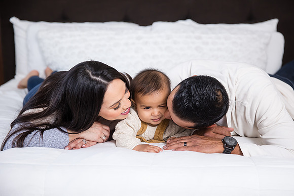 Three generations family photo in Riverside, California, Mariana's Family-36