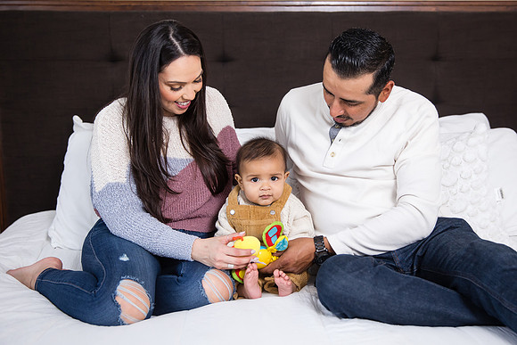 Three generations family photo in Riverside, California, Mariana's Family-26