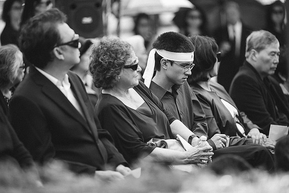 TL's Mom Funeral - B&W-209