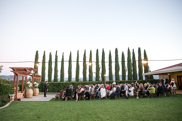 Beautiful wedding at Wiens Family Cellars Temecula Winery - Sarah & Shawn