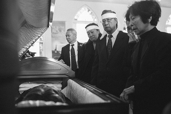 TL's Mom Funeral - B&W-144