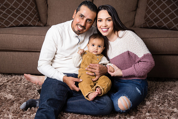 Three generations family photo in Riverside, California, Mariana's Family-72