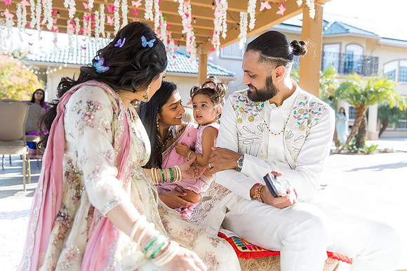 beautiful indian family little butterfly babyshower pooja parth-89