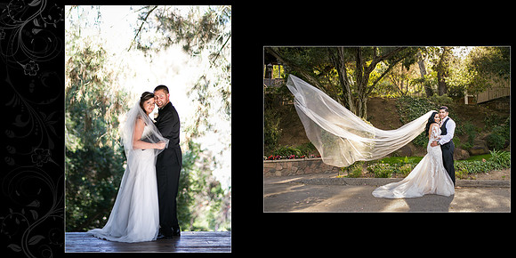 Pala Mesa Resort Wedding Album 009 (Sides 16-17)