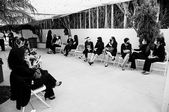 Hien's Mom Funeral-B&W (293)