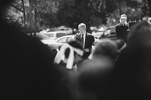 TL's Mom Funeral - B&W-205