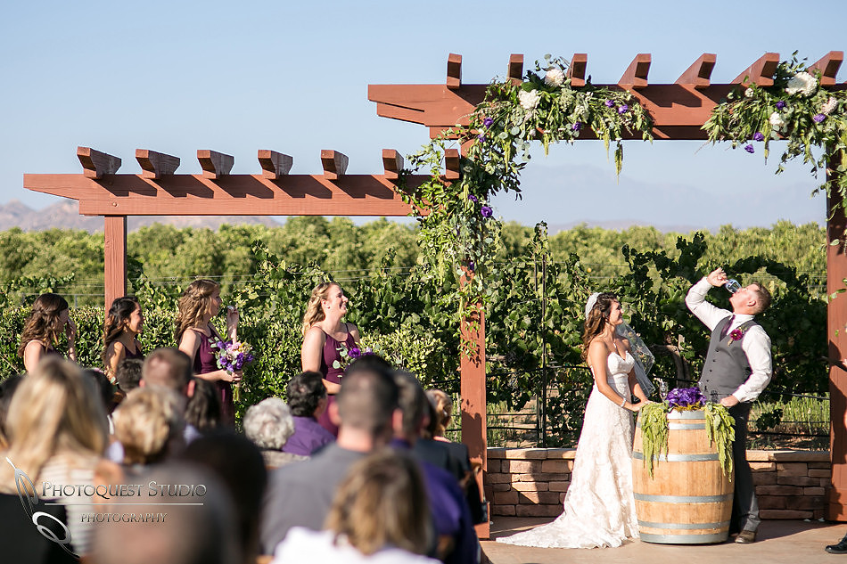 Wedding Photo at Temecula Winery, Wiens Family Cellars by Temecula Wedding Photographer, Amanda and Jonathon