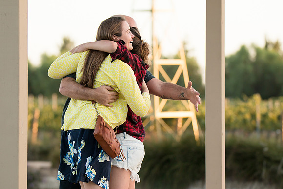 Surprise Proposal at Ponte Winery by Temecula Wedding Photographer
