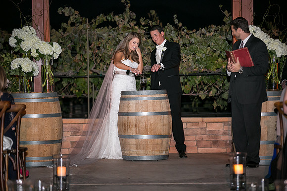 Beautiful wedding at Wiens Family Cellars Temecula Winery - Sarah & Shawn