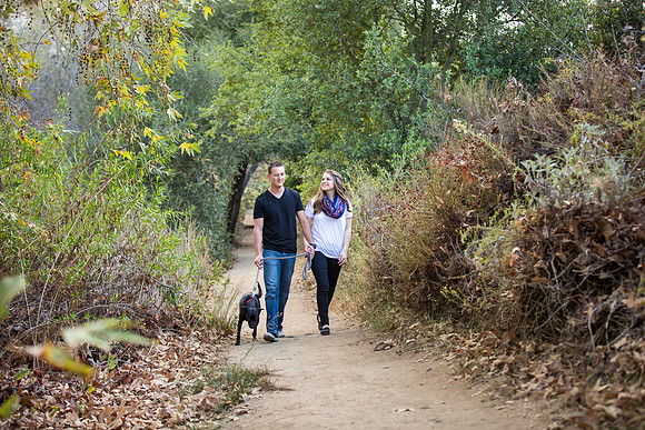 Southern California Engagement with nature in fall Photos in Fallbrook, San Diego by Temecula Winery Wedding Photographer, Sarah & Shawn