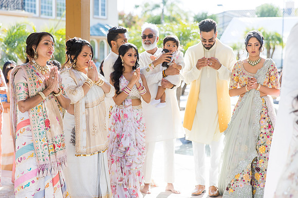 beautiful indian family little butterfly babyshower pooja parth-95