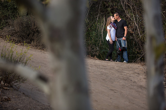 Southern California Engagement with nature in fall Photos in Fallbrook, San Diego by Temecula Winery Wedding Photographer, Sarah & Shawn
