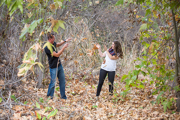 Southern California Engagement with nature in fall Photos in Fallbrook, San Diego by Temecula Winery Wedding Photographer, Sarah & Shawn