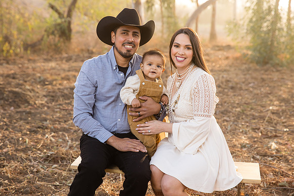Three generations family photo in Riverside, California, Mariana's Family-135