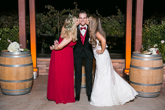 Beautiful wedding at Wiens Family Cellars Temecula Winery - Sarah & Shawn