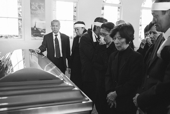 TL's Mom Funeral - B&W-154