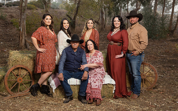 Three generations family photo in Riverside, California, Mariana's Family-269