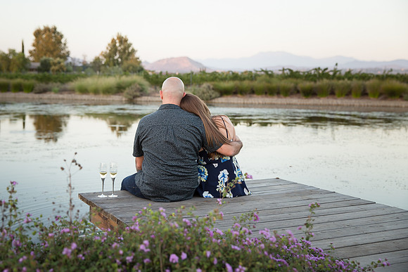 Surprise Proposal at Ponte Winery by Temecula Wedding Photographer