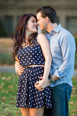 Engagement Photo at University of La Verne, Pamona, California by Temecula Wedding Photographer