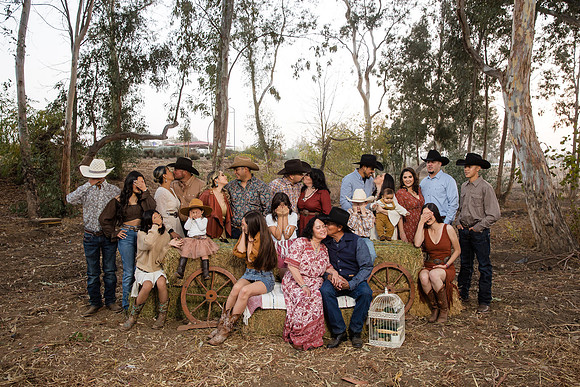 Three generations family photo in Riverside, California, Mariana's Family-256