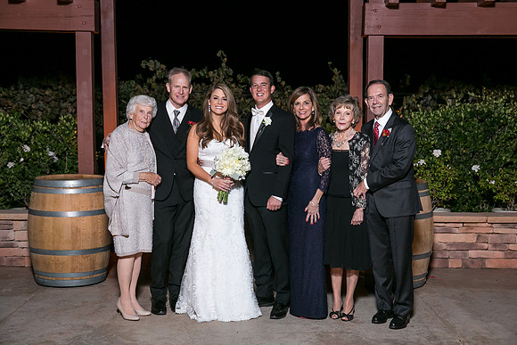 Beautiful wedding at Wiens Family Cellars Temecula Winery - Sarah & Shawn
