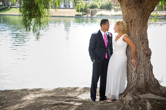 Lake Harveston Wedding Photo by Temecula Wedding Photographer, Robin and Sonny