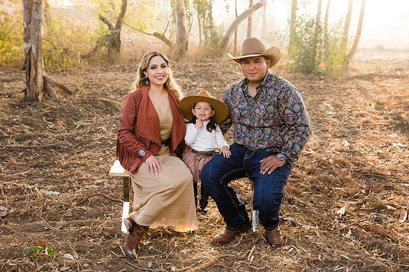 Three generations family photo in Riverside, California, Mariana's Family-86