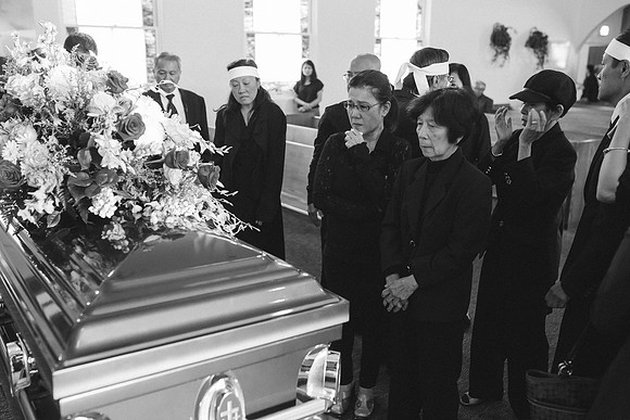 TL's Mom Funeral - B&W-160
