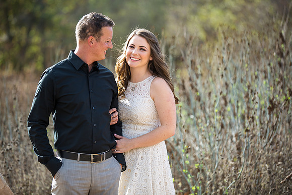 Southern California Engagement with nature in fall Photos in Fallbrook, San Diego by Temecula Winery Wedding Photographer, Sarah & Shawn