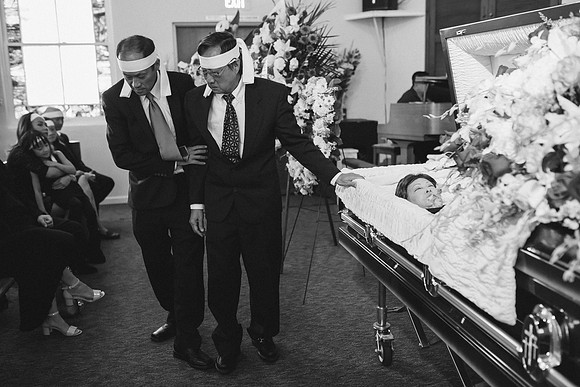 TL's Mom Funeral - B&W-67