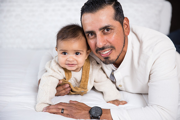 Three generations family photo in Riverside, California, Mariana's Family-44