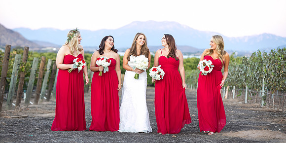 Beautiful wedding at Wiens Family Cellars Temecula Winery - Sarah & Shawn