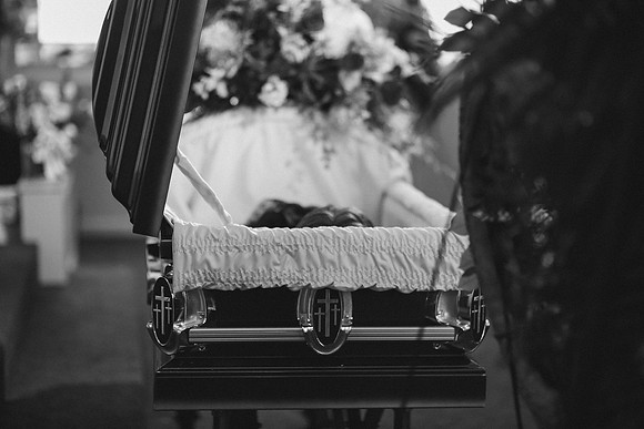 TL's Mom Funeral - B&W-113