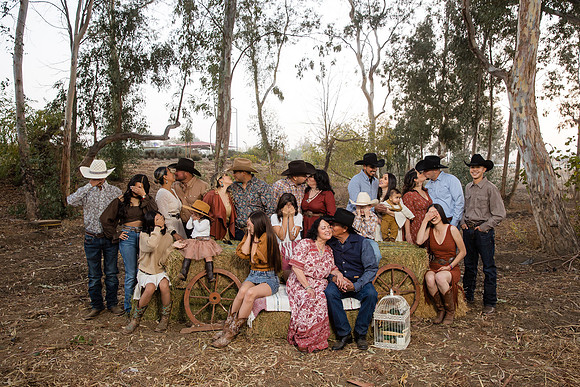 Three generations family photo in Riverside, California, Mariana's Family-257