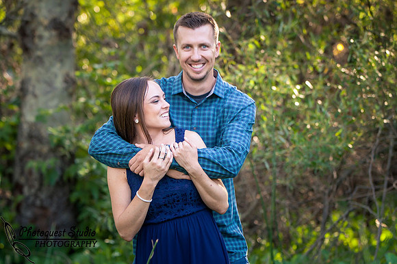 Fallbrook San Diego Outdoor Engagement Stone Garden Wedding Kristina and Cam