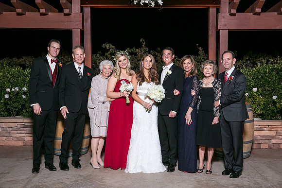Beautiful wedding at Wiens Family Cellars Temecula Winery - Sarah & Shawn