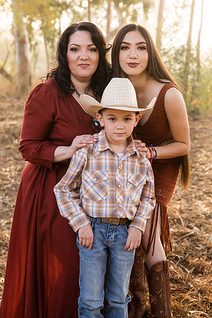 Three generations family photo in Riverside, California, Mariana's Family-104