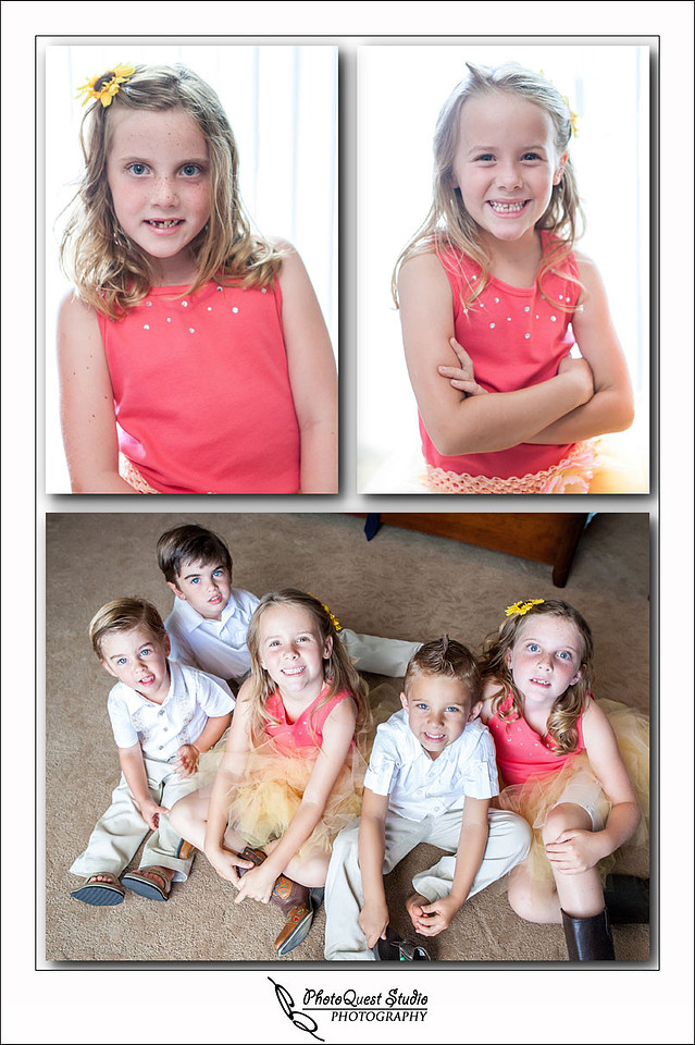 Beautiful Kids at DIY Backyard wedding in Escondido, San Diego by Temecula Wedding Photographer of PhotoQuest Studio | Photography - Locate in Menifee and serving both N&S California