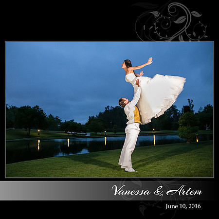 Vanessa & Art Wedding 001 (Side 1)