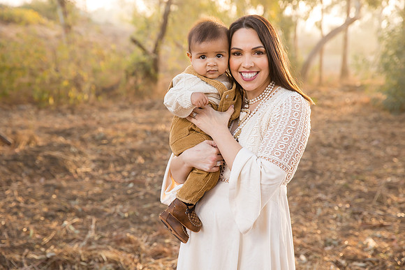 Three generations family photo in Riverside, California, Mariana's Family-150