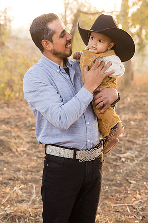 Three generations family photo in Riverside, California, Mariana's Family-143