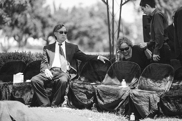 TL's Mom Funeral - B&W-259